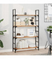vidaXL Floating Shelf 100x20x2 cm Oil Finished Solid Wood Acacia