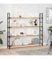vidaXL Floating Shelf 140x20x2 cm Oil Finished Solid Wood Acacia
