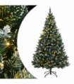 vidaXL Artificial Christmas Tree 150 LEDs 150 cm