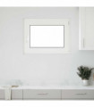 vidaXL Basement Window RISOR 80x60 cm Tilt&Turn DIN Right White