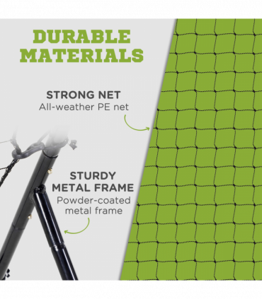 Rebounder Net Aid Multi-Sports Goal Play Teens Adults Baseball Softball Training