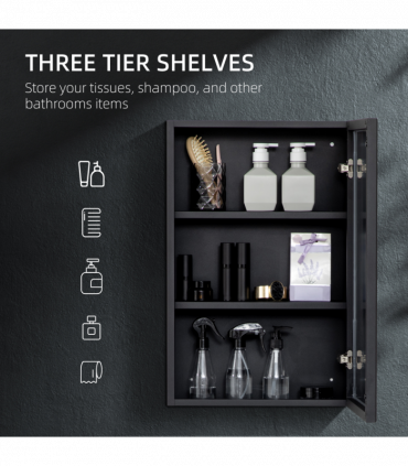 Bathroom Cabinet with Mirror ( Amazon Shipping)（Prohibited by WalMart）