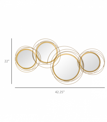 Wall Mirror ( Amazon Shipping)（Prohibited by WalMart）