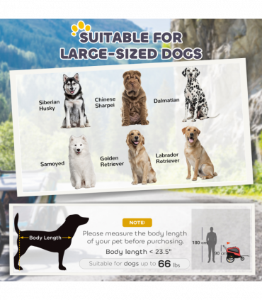 Pet Bicycle Cart( Amazon Shipping)（Prohibited by WalMart）