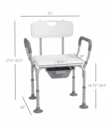 Accessibility Commode Wheelchair