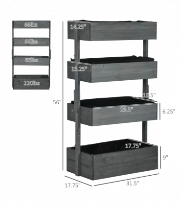 Garden Bed、 Galvanized Planter