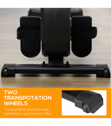 Fitness Adjustable Magnetic Rowing Machine Rower w/ LCD Digital Monitor HOMCOM