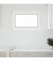 vidaXL Basement Window RISOR 90x60 cm Tilt&Turn DIN Left White
