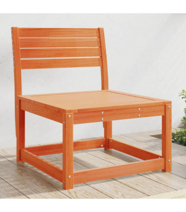 vidaXL Garden Sofa Wax Brown Solid Wood Pine