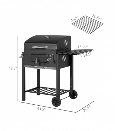 Portable Charcoal Grill /BBQ Grill ( Amazon Shipping)（Prohibited by WalMart）