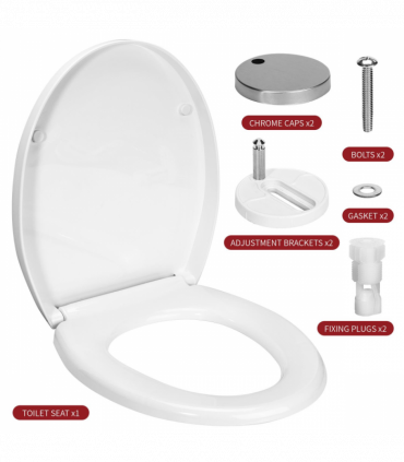 VINSANI QUICK RELEASE TOILET SEAT 1010457
