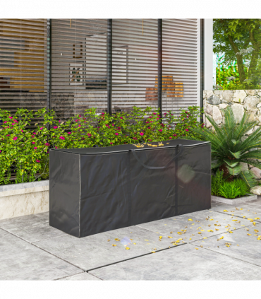 Outsunny 720 L Garden Furniture Cushion Storage Bag, 600D Oxford Fabric