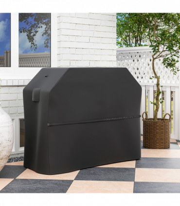 Outsunny Barbecue Cover, Waterproof UPF30+ Rip-Proof, 147 x 61 x 122 cm