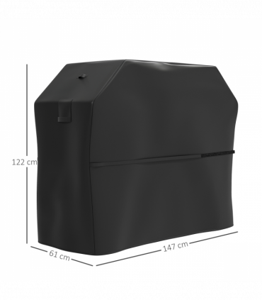 Outsunny Barbecue Cover, Waterproof UPF30+ Rip-Proof, 147 x 61 x 122 cm