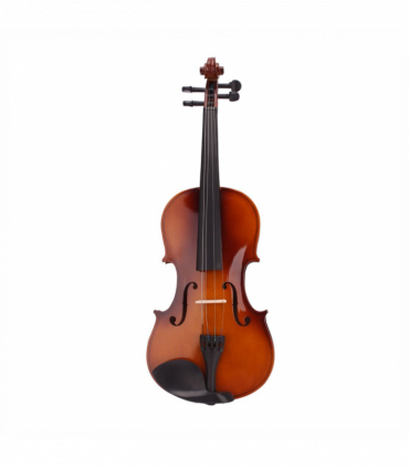 New 4/4 Acoustic Violin Case Bow Rosin Natural