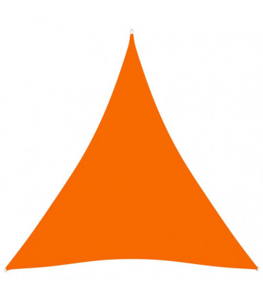 Sunshade Sail Oxford Fabric Triangular 4.5x4.5x4.5 m Orange