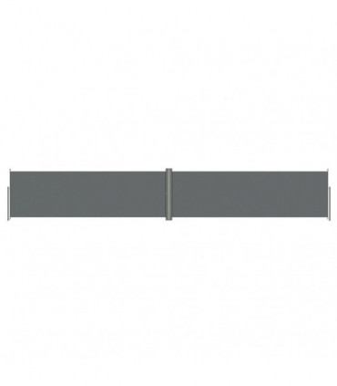 Retractable Side Awning Anthracite 160x1000 cm