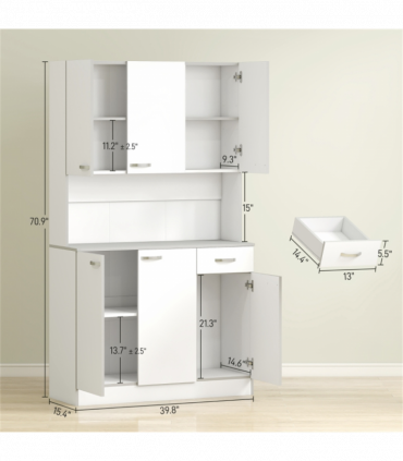 Storage Cabinet ( Amazon Shipping)（Prohibited by WalMart）