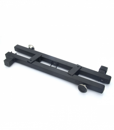 Triple Folding Multiple Guitar Holder Rack Stand Black