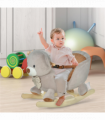 Baby Rocking Hors-Sound Brown ( Amazon Shipping)（Prohibited by WalMart）