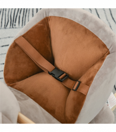 Baby Rocking Hors-Sound Brown ( Amazon Shipping)（Prohibited by WalMart）