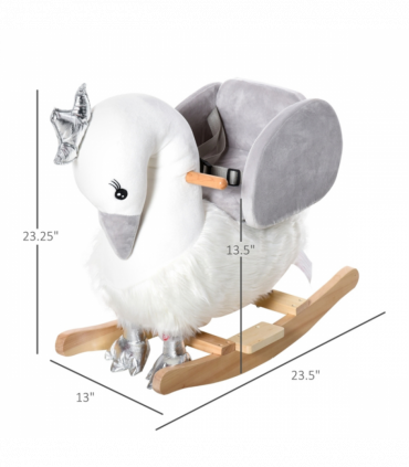 Baby Rocking Hors-Sound Brown ( Amazon Shipping)（Prohibited by WalMart）