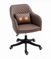 Vinsetto Office Chair with Rechargeable Vibration Massage, Brown