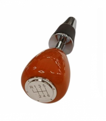 Miniature Gear Stick Paper Weight Gift Set Solid Light Brown Wood IMP438CW