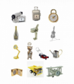 Miniature Clock 10 Assorted - CLEARANCE NEEDS RE-BATTERY