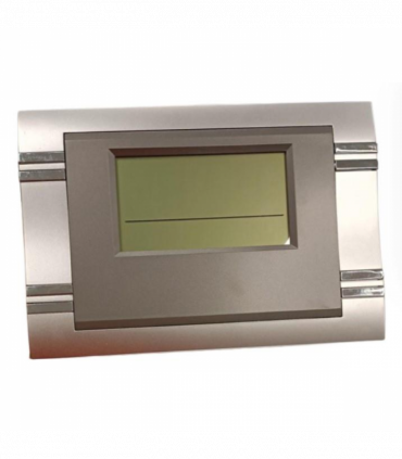 Kadio Kenko Digital Grey with Temperature Day/Date Display Wall Mounted Clock