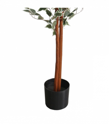 160cm Artificial Ficus with Natural Variegated Leaves
