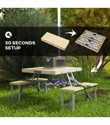 Picnic Table Set ( Amazon Shipping)(Prohibited by WalMart)