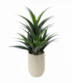 113cm Artificial Agave Tropical Display in Pot Artificial