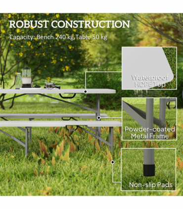 Picnic Table Set ( Amazon Shipping)(Prohibited by WalMart)