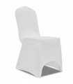 Chair Cover Stretch White 50 pcs