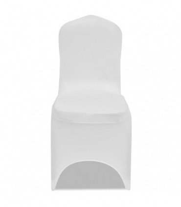 Chair Cover Stretch White 50 pcs