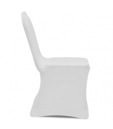 Chair Cover Stretch White 50 pcs
