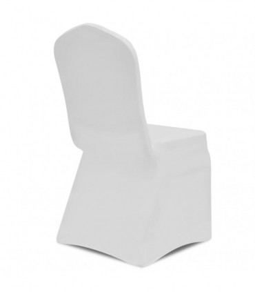 Chair Cover Stretch White 50 pcs