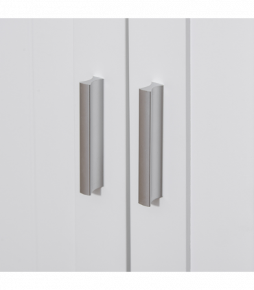 Inside Tabletop Side Table Cat Box Fixture w/ Magnetic Closing Door, White