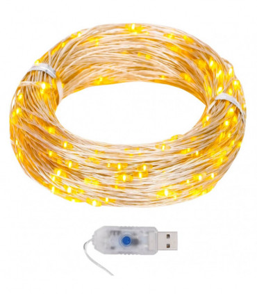 LED Micro Fairy String Lights 40m 400 LED Warm White 8 Function