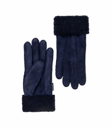 Nordvek Womens Sheepskin Gloves With Fur Cuff - 301-100