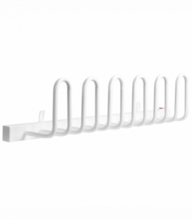 Wall Mounted Electric Shoe Dryer Shoe Warmers for Boots 3 Pairs White HOMCOM