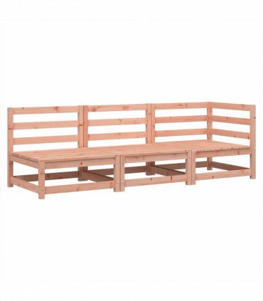 vidaXL Garden Sofa 3-Seater Solid Wood Douglas