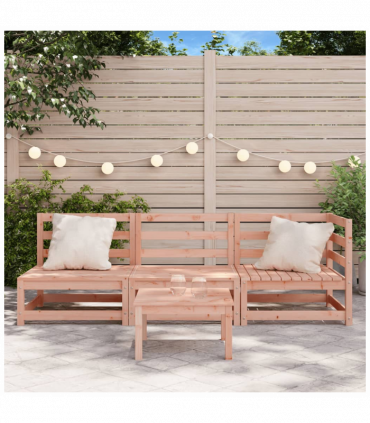 vidaXL Garden Sofa 3-Seater Solid Wood Douglas