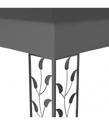 vidaXL Gazebo 3x6 m Anthracite