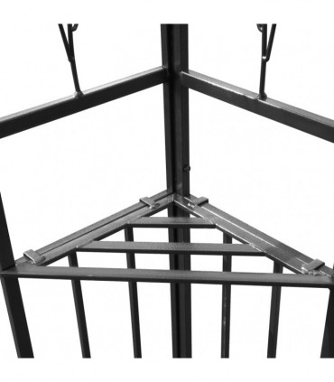 vidaXL Gazebo 3x6 m Anthracite