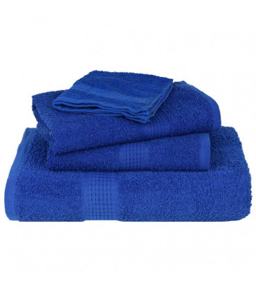 vidaXL Guest Towels 10 pcs Blue 30x50 cm 360 gsm 100% Cotton