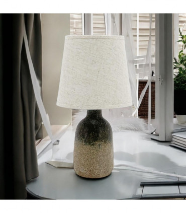 52CM HAND FINISHED LAMP AND SHADE