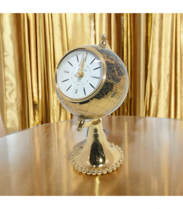 TABLE CLOCK GLOBE DESIGN