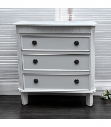 68CM 3 DRAWER CHEST OF DRAWERS